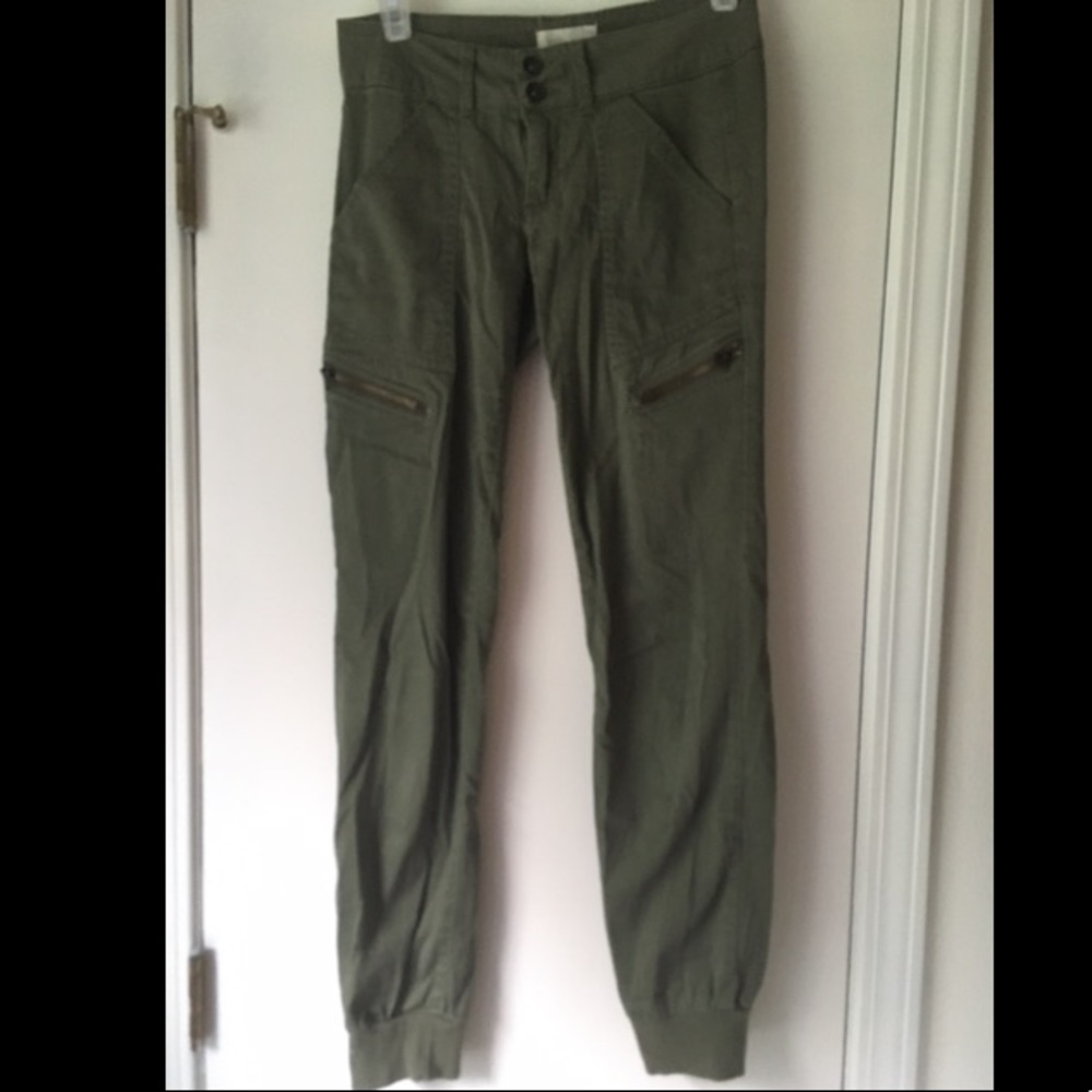Jolt Cargo Army Green Pants Gem